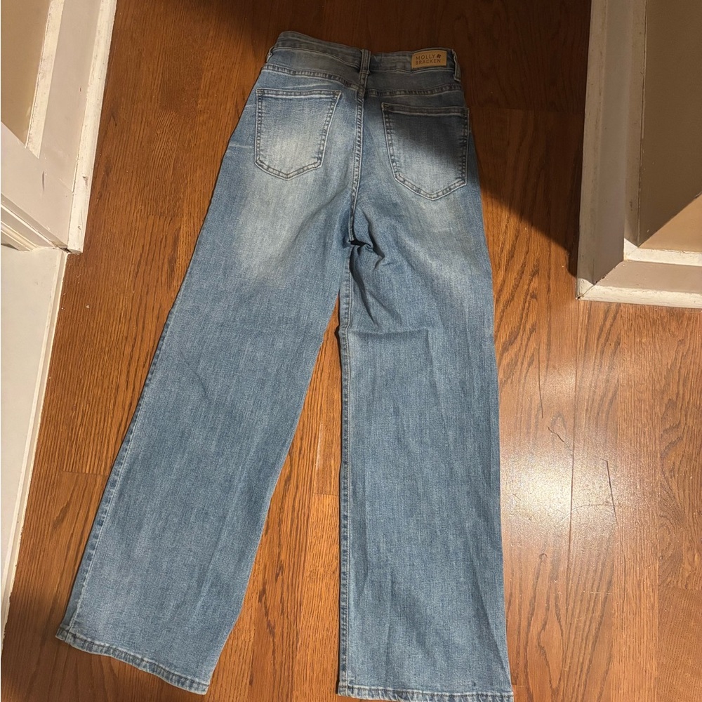 Molly Bracken Light Blue Flare Jeans